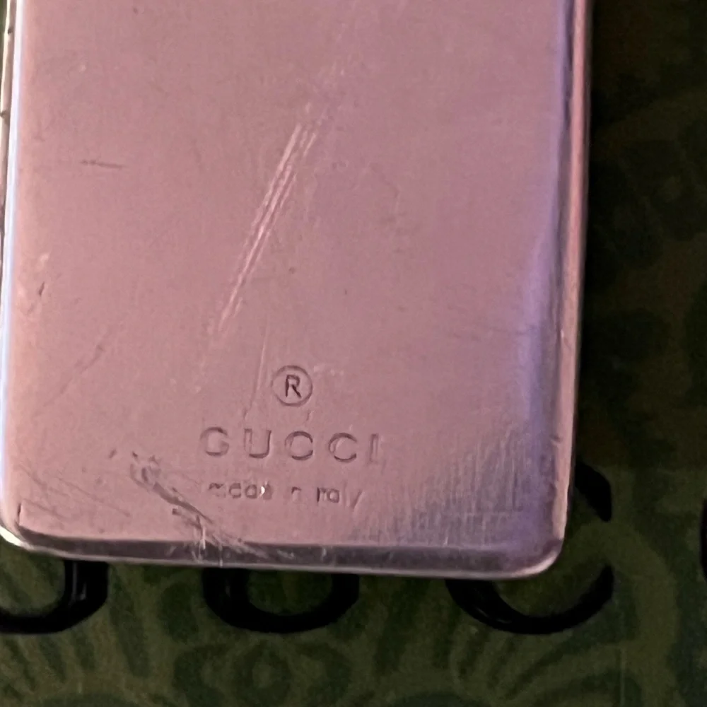 Gucci Silver-Toned Money Clip